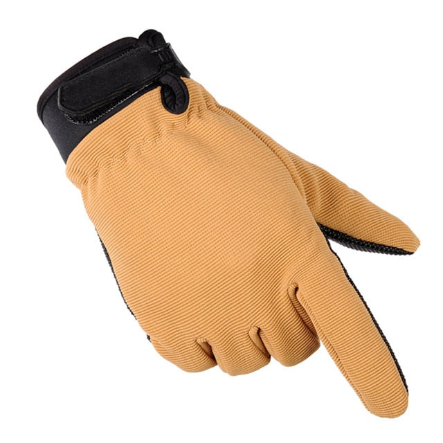 Summer Man Tactical Gloves Lightweight Breathable Riding Gloves Bicycle Non-slip Full Finger Half Finger Gloves Fishing